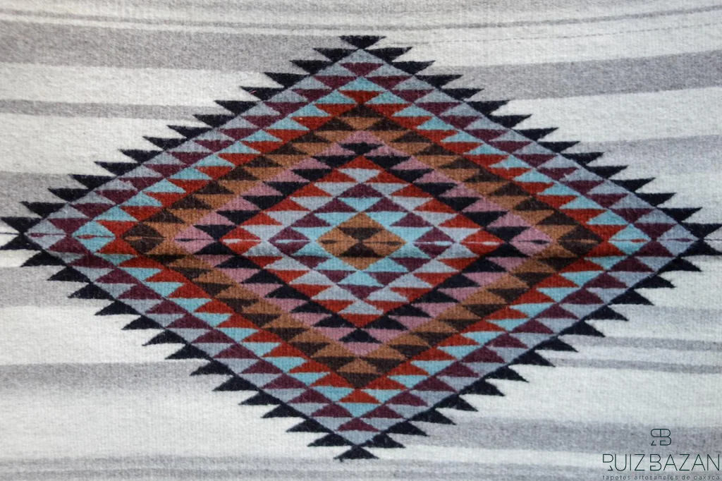 Tapete diamante 195cms largo x 130cms ancho (6.39ft x 4.26ft) - Imagen 2