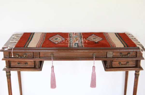 Tapete Diamante terracota 100cms largo x  40cms ancho ( 39.3in x15.7in) - Imagen 2