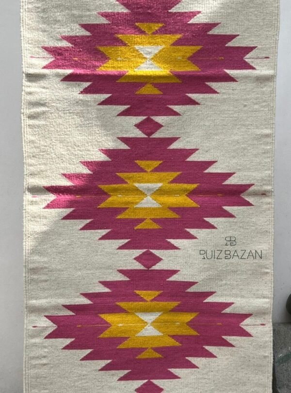 Tapete diamante rosa  150cms largo x 80cms ancho (5ft x 2.6ft) - Imagen 2