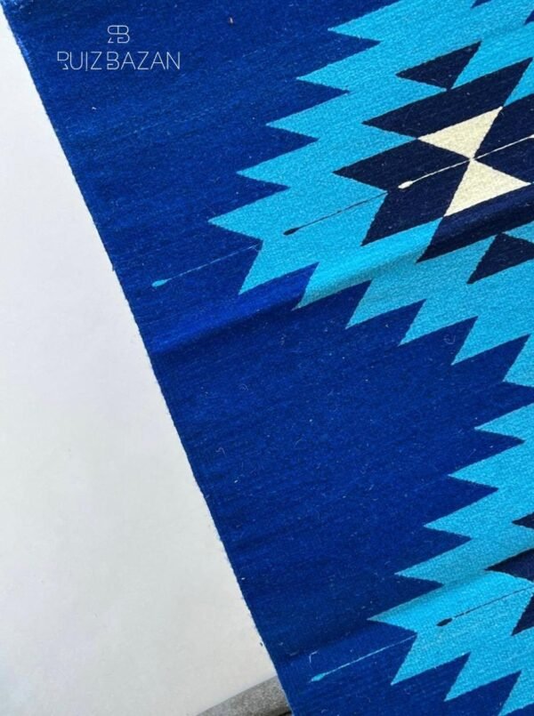 Tapete Diamante Azul 150cms largo x 80cms ancho (5ft x 2.6ft) - Imagen 2
