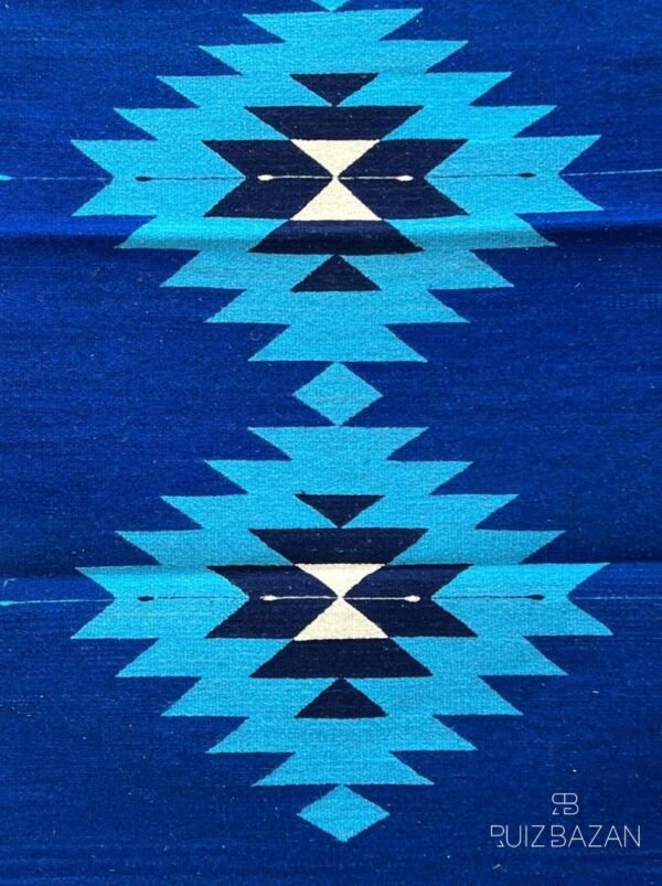 Tapete Diamante Azul 150cms largo x 80cms ancho (5ft x 2.6ft) - Imagen 3