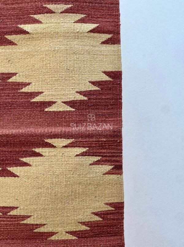 Tapete rombos tradicional 100cms largo x 60cms ancho (3.28ft x 1.96ft) - Imagen 3